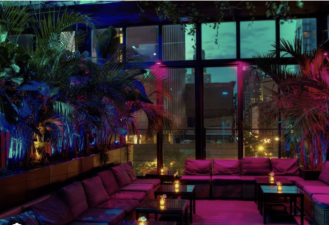 The Rooftop — the room