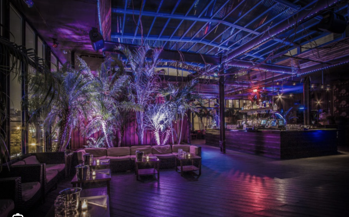 The Rooftop — the room